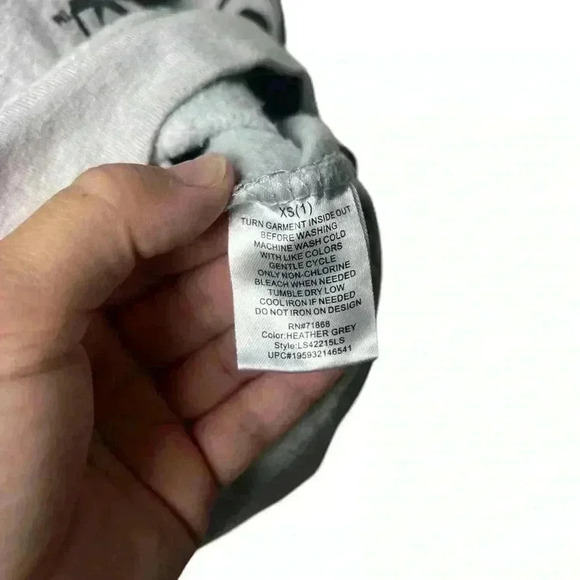 Tom and Jerry Heather Gray Pullover Sweatshirt | Size XS - Picture 4 of 7